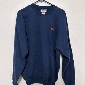 Vintage Cal Berkeley Mens Crewneck Navy Size L Hanes Ultimate Cotton